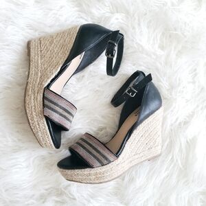 NEW Bleecker & Bond Mariel Wedge Sandals sz‎ 6